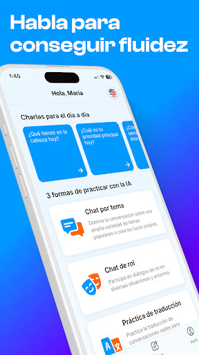Vista previa de la aplicación