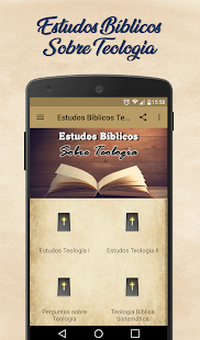 Estudos Bíblicos Teologia Screenshot