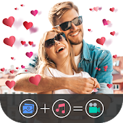 Love Heart Photo To Video Maker- Animation Video