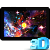3D Frozen Screen Nebula LWP icon