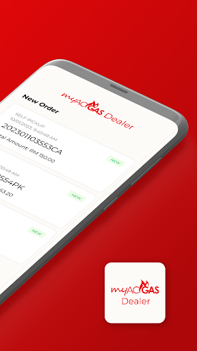 myACGAS Dealer Screen 2