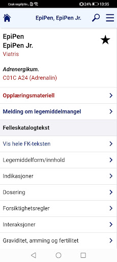 Felleskatalogen Screen 2