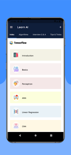 Screenshot of Learn Artificial Intelligence