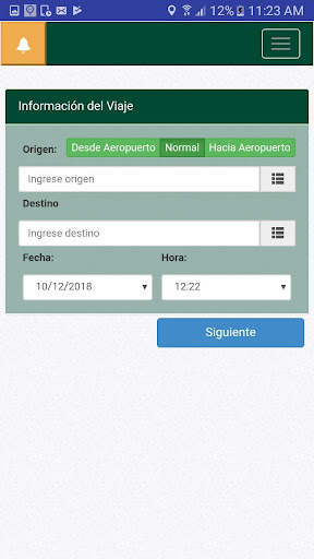 Radiotaxi ServiMóvil Screen 2