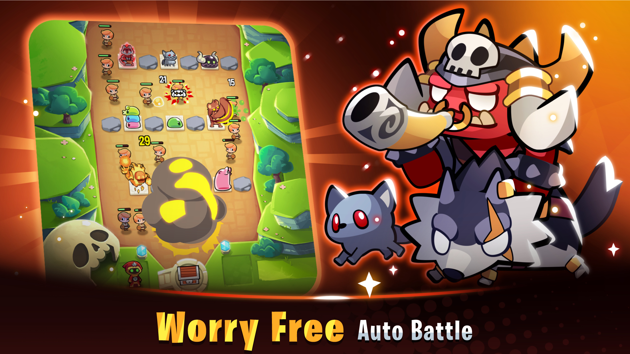 Summoners Greed: Idle TD Hero Screen 3