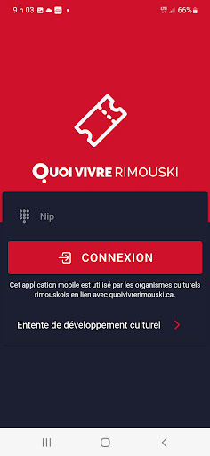 Android application Numériseur (QVR) screenshort