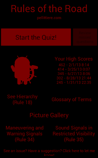 Rules of the Road Pro Screenshot