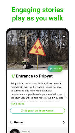 Pripyat Tour Guide:SmartGuide Screen 2
