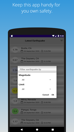 Earthquake Screen 2