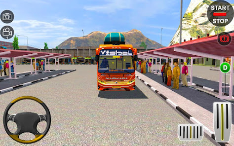 Captura de Pantalla 5 Indian Bus Volvo Simulator android
