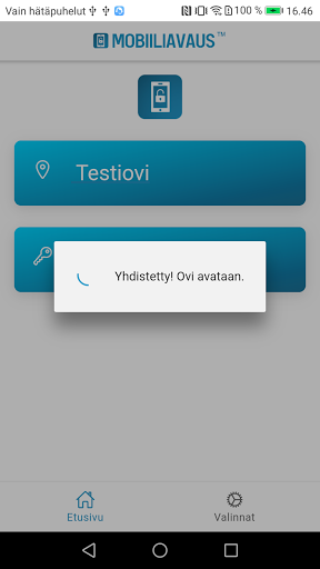 Mobiiliavaus Screen 3