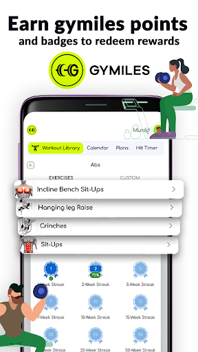 GYMILES Health: Health Tracker Screen 3