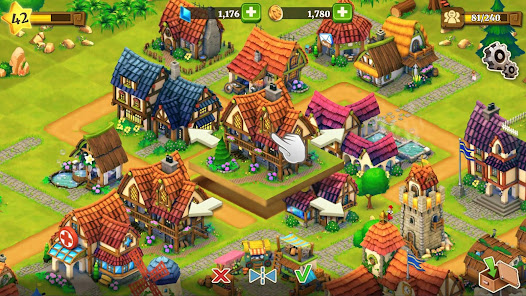 Town Village Farm Build City MOD (Unlimited money) IPA For iOS Gallery 5