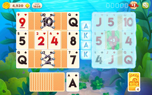 Undersea Solitaire Tripeaks - Card - games