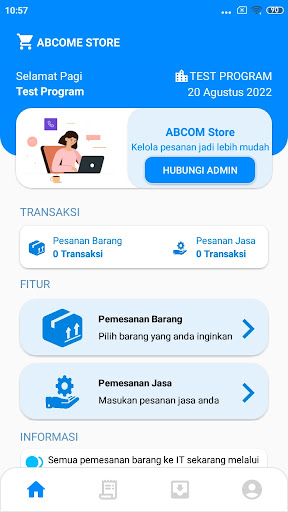 ABCOM STORE Screen 3