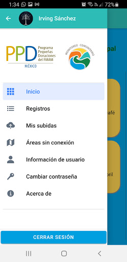Monitoreo comunitario PPD Screen 2