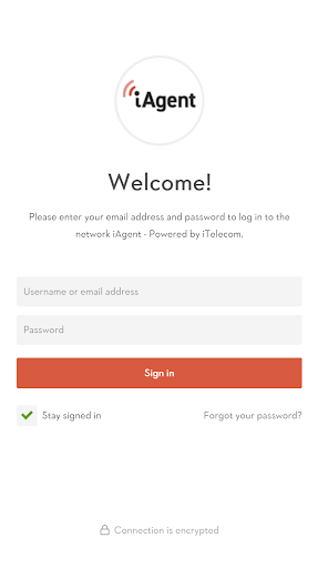 Android application iAgent by iTelecom screenshort