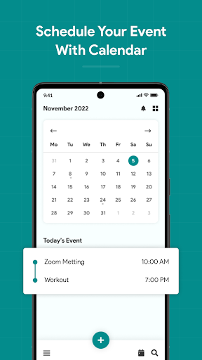 Android application Fantastical Calendar 2023 screenshort