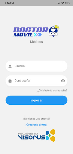 Android application DoctorMóvil Médico screenshort