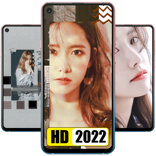 Yoona Wallpaper Aesthetic HD logo