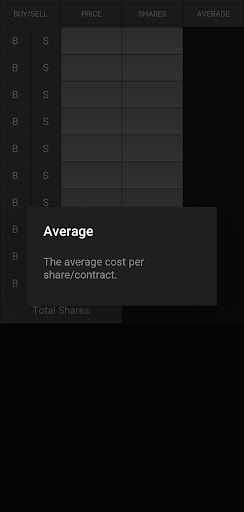 Stock Average Calculator