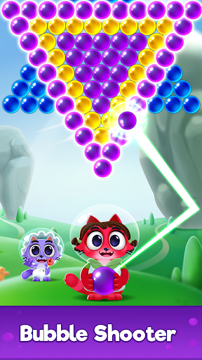 Space Cats Pop: Bubble Shooter  screenshots 1