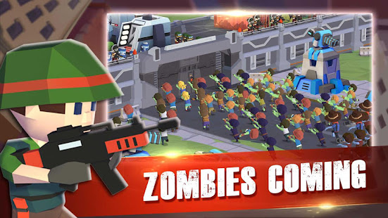 Zombie War : games for defense zombie in a shelter 1.0.3 captures d'écran 2