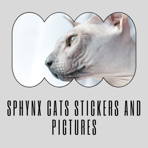 Sphynx Cats Stickers logo