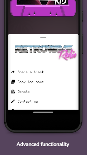 Retrowave Radio 2.0 Screen 2