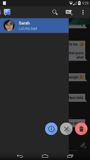 EvolveSMS Theme - HoloHangouts