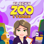 Cover Image of Herunterladen Blocky Zoo Tycoon - Idle Click  APK