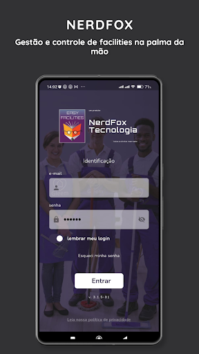 Checklist | Easy Facilities Screen 2