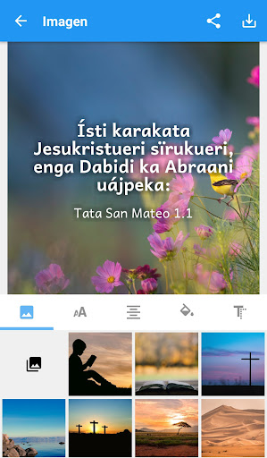 Purepecha Biblia en Audio Screen 3