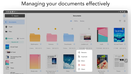 Flexcil Notes & PDF Reader Gallery Screentshots 15