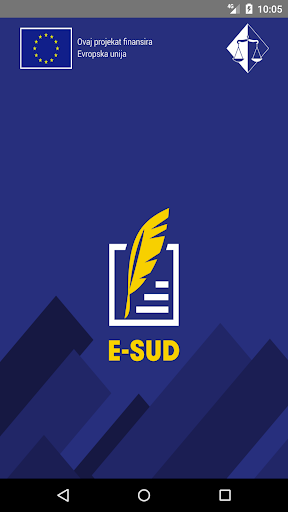 Android application E-SUD screenshort