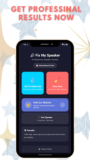 Speaker Cleaner - Water Eject