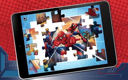 Puzzle App Spiderman Screenshot