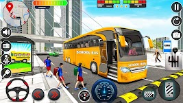 screenshot of School Bus Simulator Bus Games