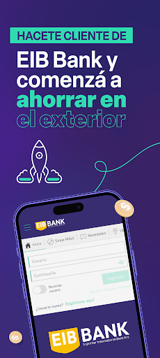 Android application EIB-Bank screenshort