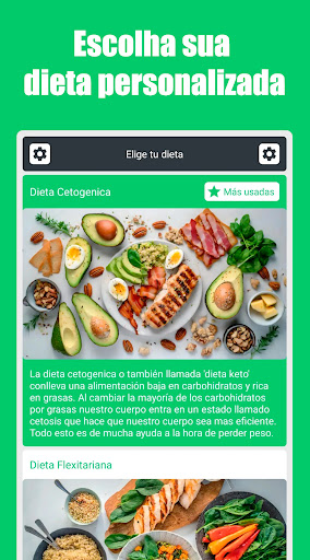 Visualização do aplicativo