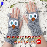 Crochet Pattern Kids Gloves icon