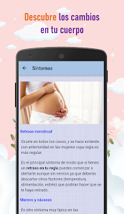 Como saber si estás embarazada Screenshot