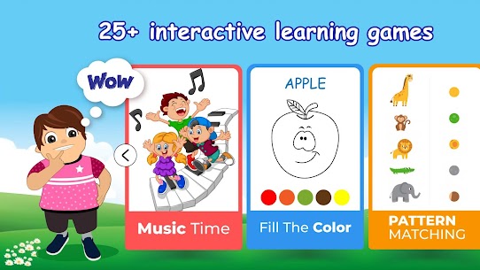 Free toddler games for 2,3+ year old baby learning 12