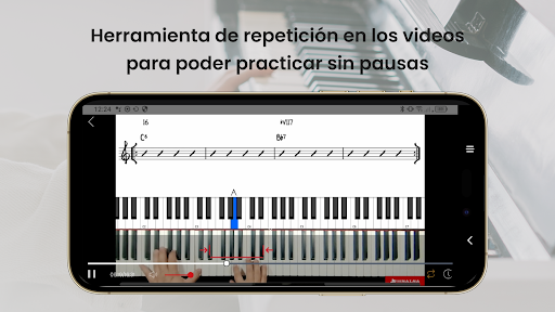 Android application Piano Salsa screenshort