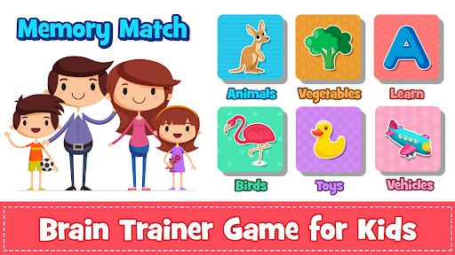 Android application Brain Game for Kids Preschool screenshort