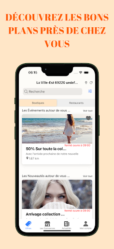 Android application Live Proxim screenshort