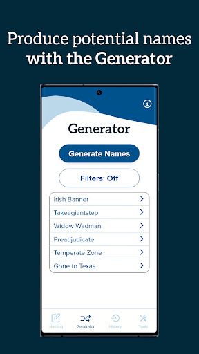 The Jockey Club Naming Screen 2