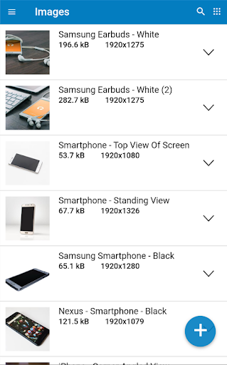 Android application Auctiva - Images screenshort