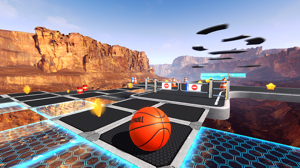 BasketRoll: Rolling Ball Game 4.0.5 APK + Mod (Remove ads / Unlimited money / Unlocked) for Android