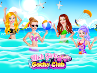 screenshot of Rich Girls Gacha Club
